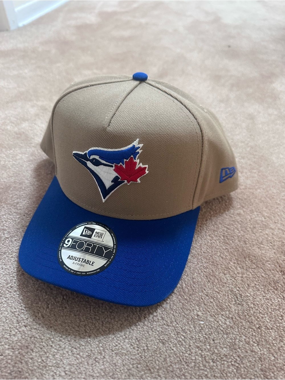 New Era Toronto Blue Jays 9FORTY A-Frame Adjustable Cap